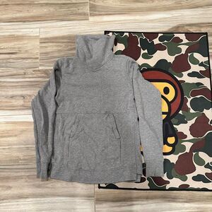 Lululemon grey scuba neck sweatshirt